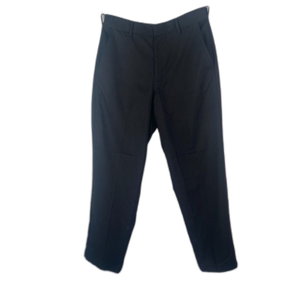 Bundle Of Two Pairs of Edwards Garments Black Dress Pants Black Work Slacks
